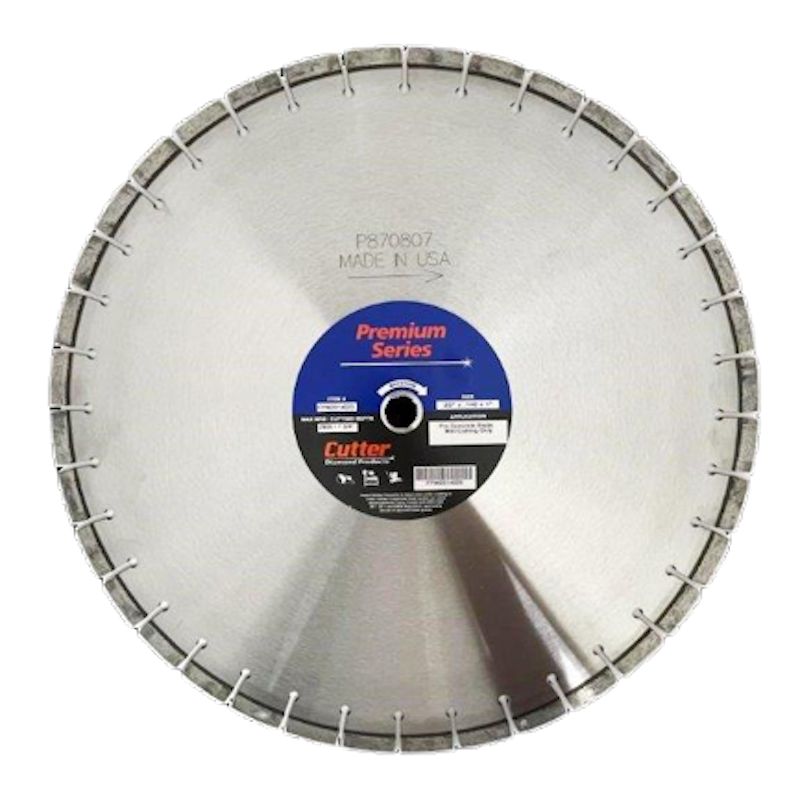 20" x .165 x 1" Premium Cured Concrete Blade