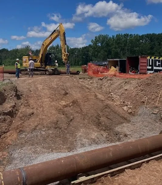 burrows bros inc doing excavation trenching service in rochester ny