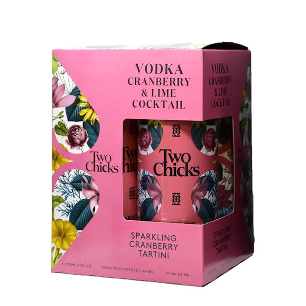 Two Chicks Cranberry Tartini 4Pk