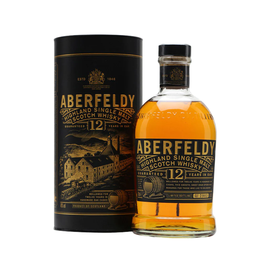 Aberfeldy 12 Year Old Highland Single Malt Scotch Whisky 750ml