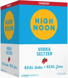 High Noon Cranberry 4Pk