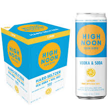 High Noon Lemon 4Pk