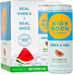 High Noon Watermelon 4Pk