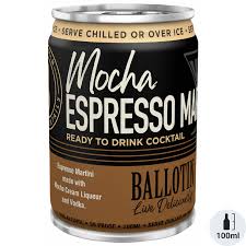 Mocha Espresso Martini 100ml Ballotin