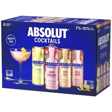Absolut Cocktail Variety Pack 8Pk