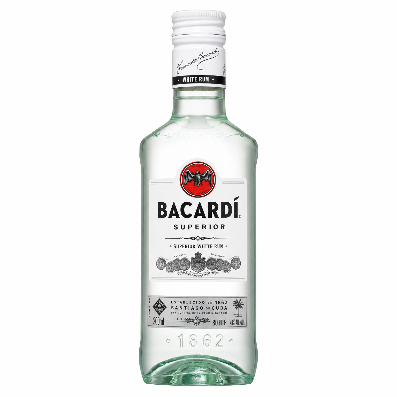 Bacardi Rum Superior White 80 200ml