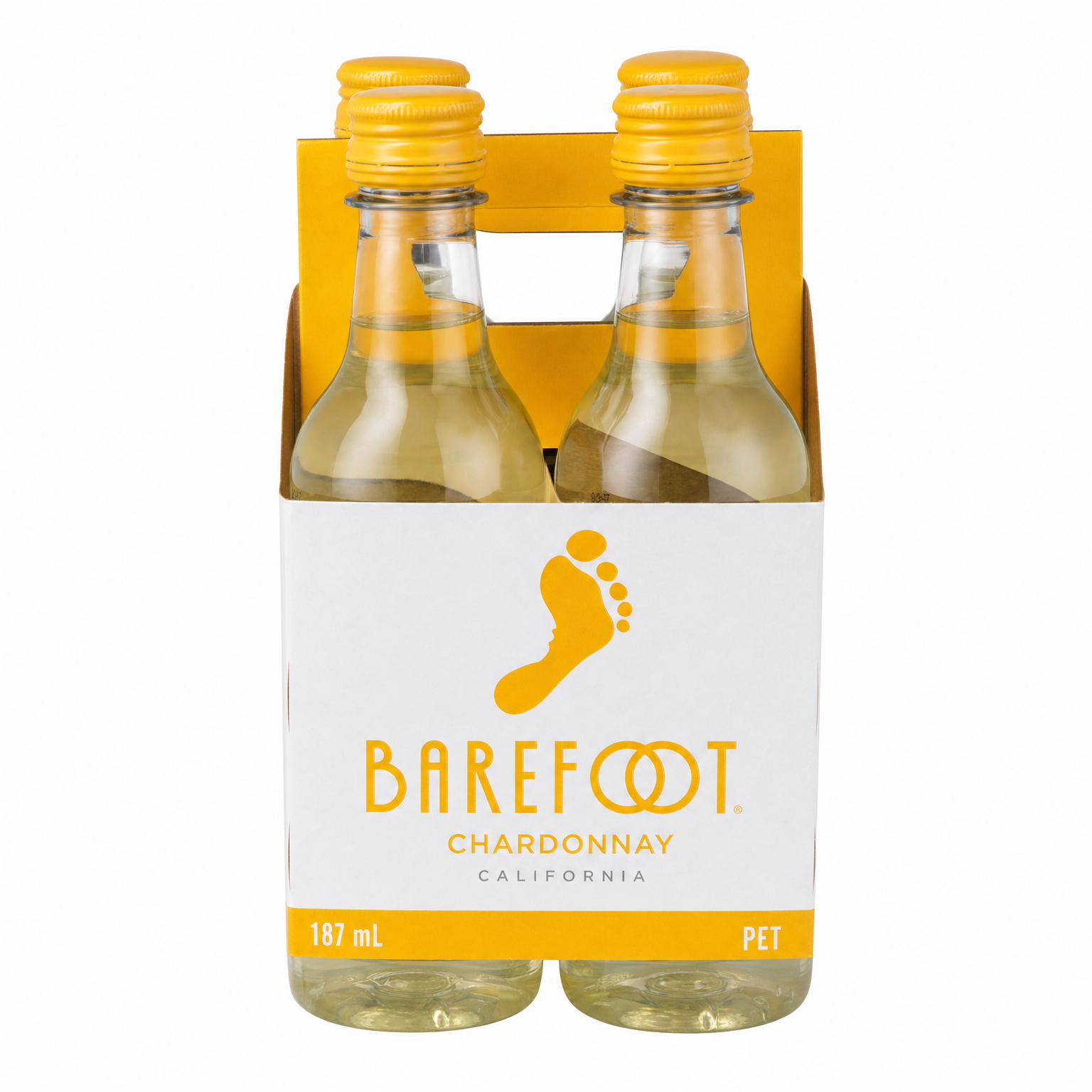 Barefoot Chardonnay 4-Pack 187ml