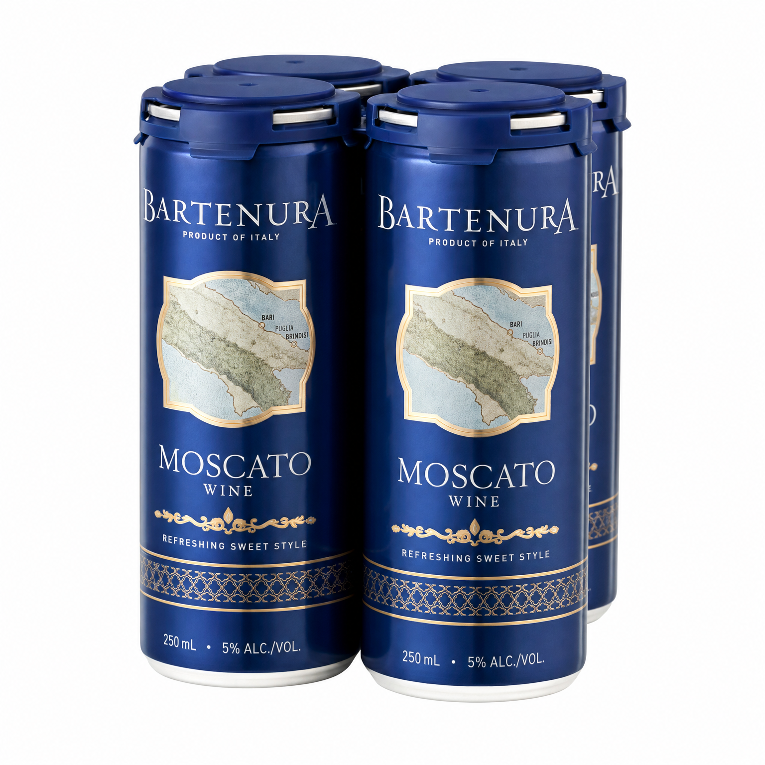Bartenura Moscato 4 Pack Cans 250ml