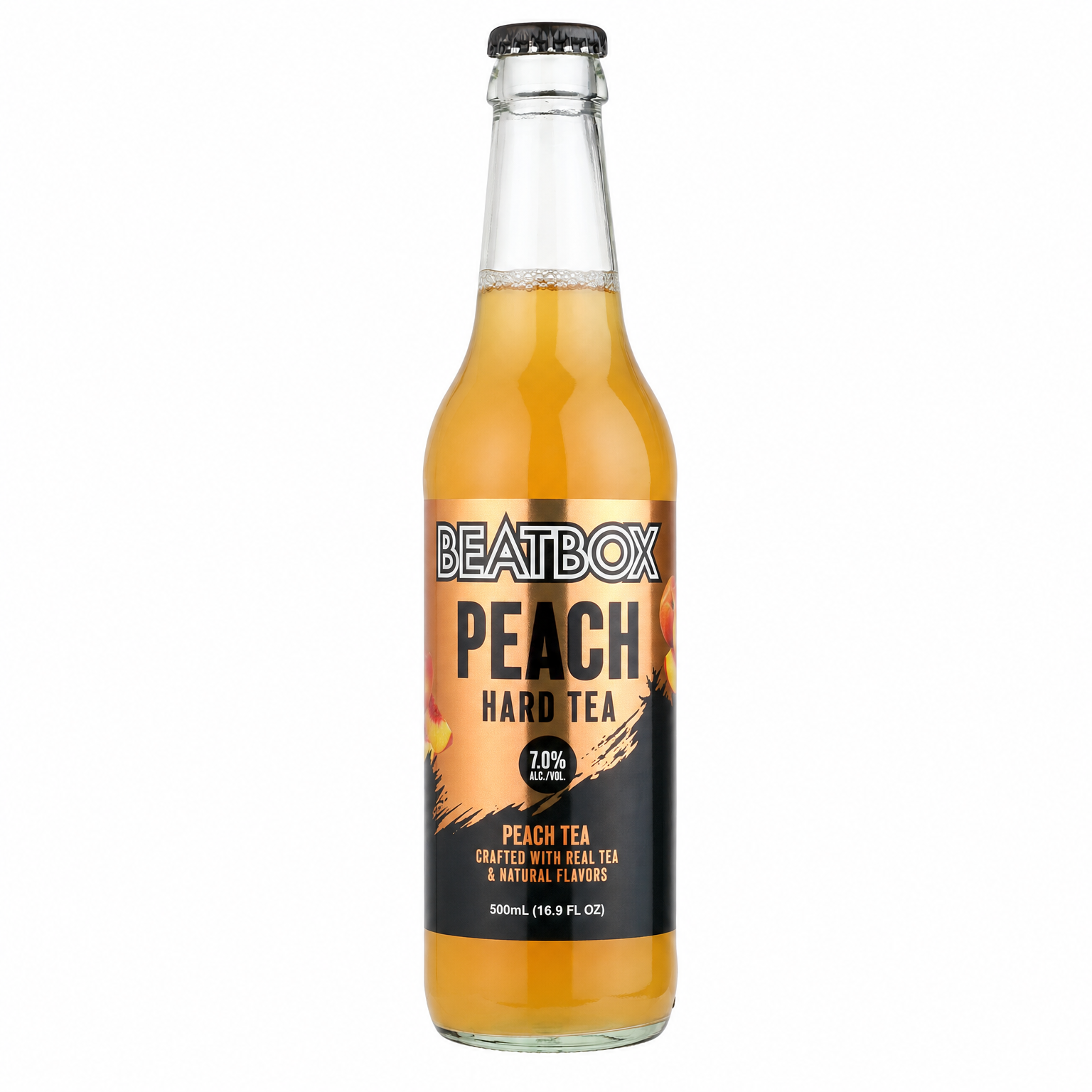 BeatBox Peach Hard Tea 500ml