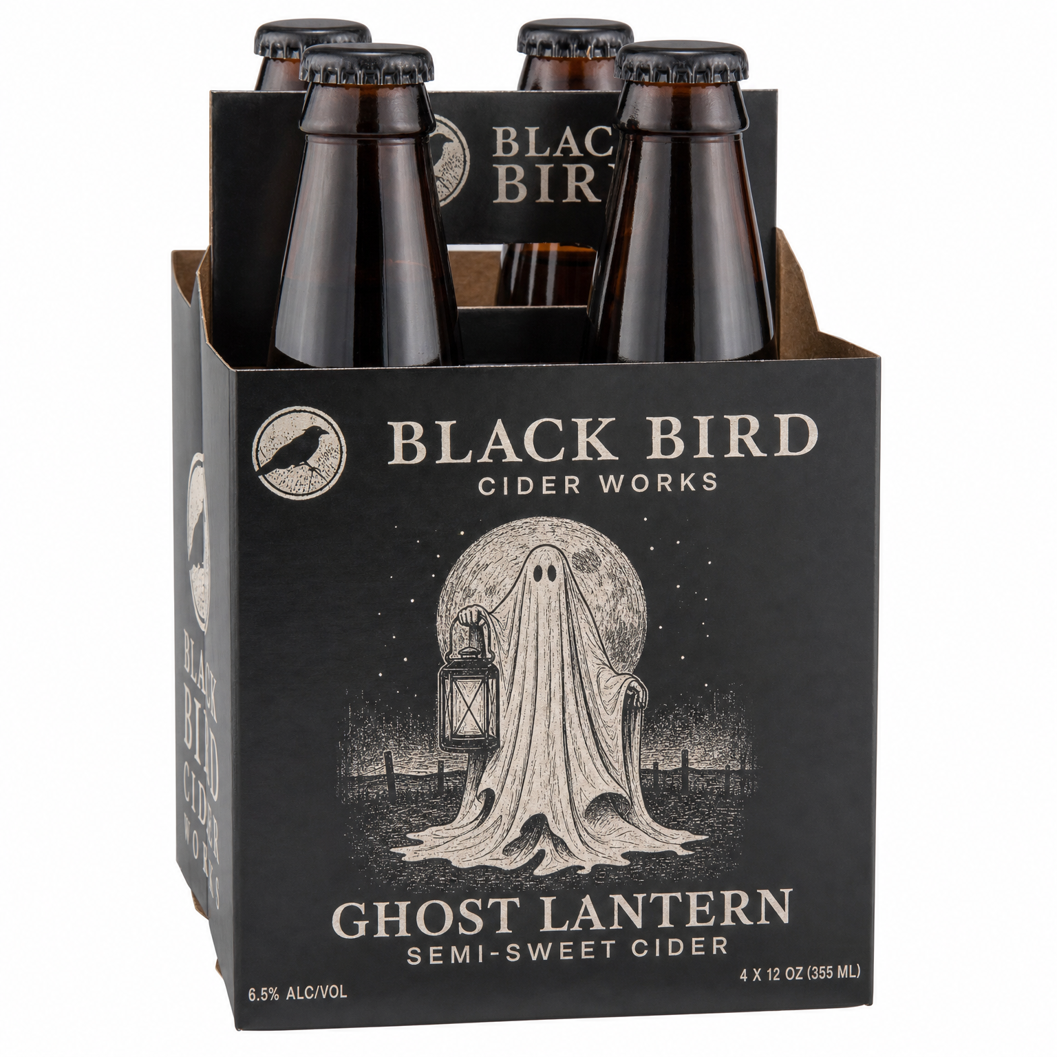 BlackBird Cider Works Ghost Lantern 4pk 16oz Cans