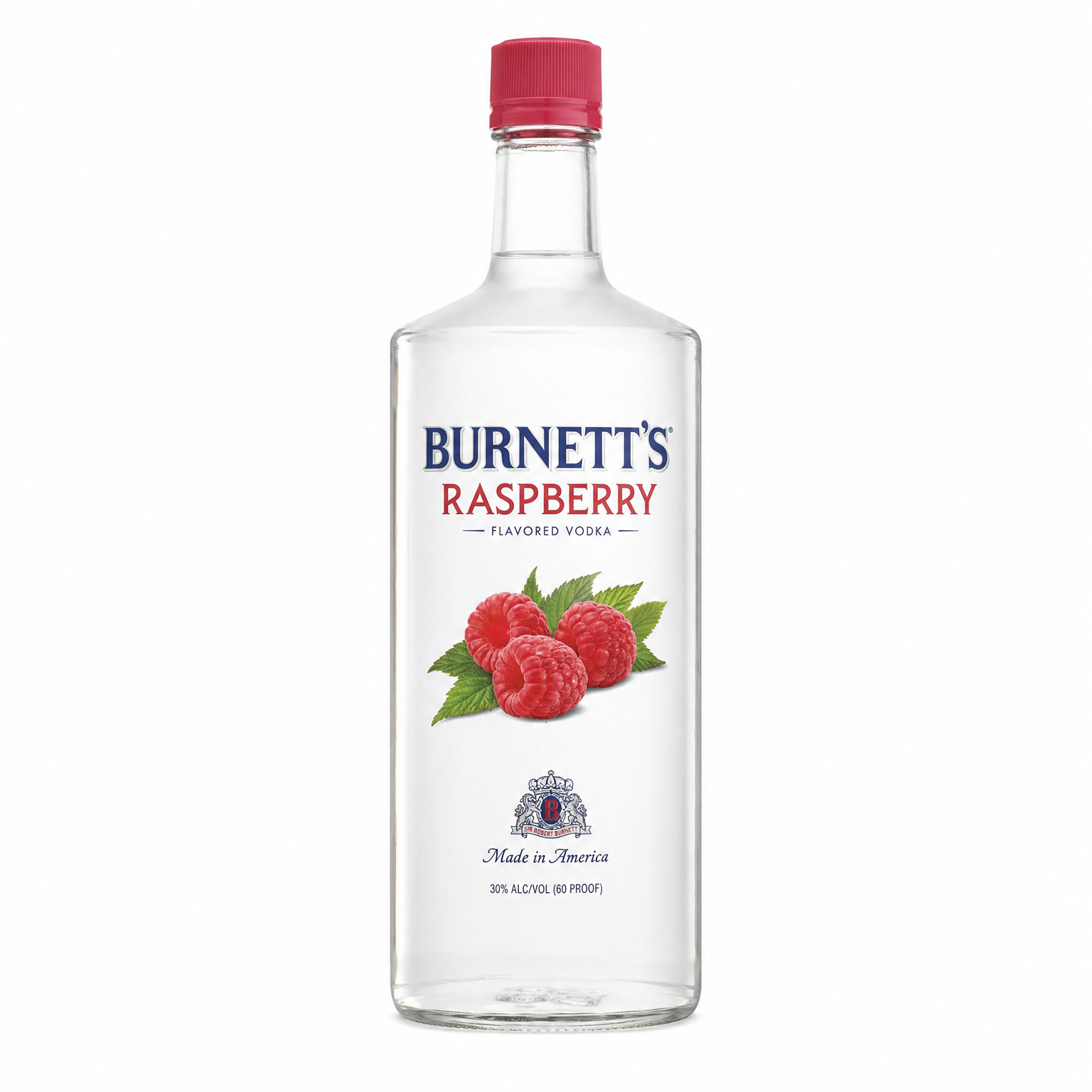Burnett's Raspberry Vodka 1L