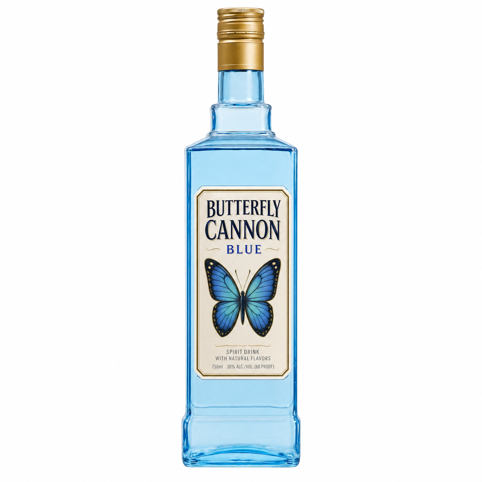Butterfly Cannon Blue 750ml