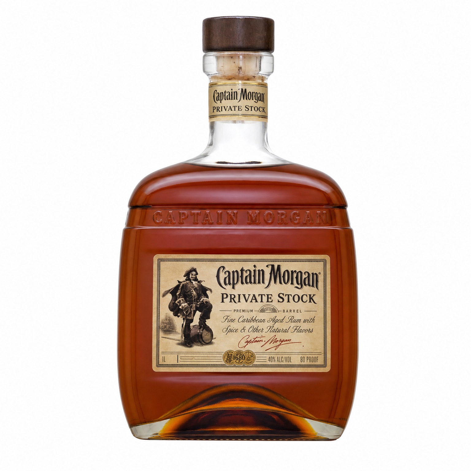 Captain Morgan Private Stock Rum 1.0L
