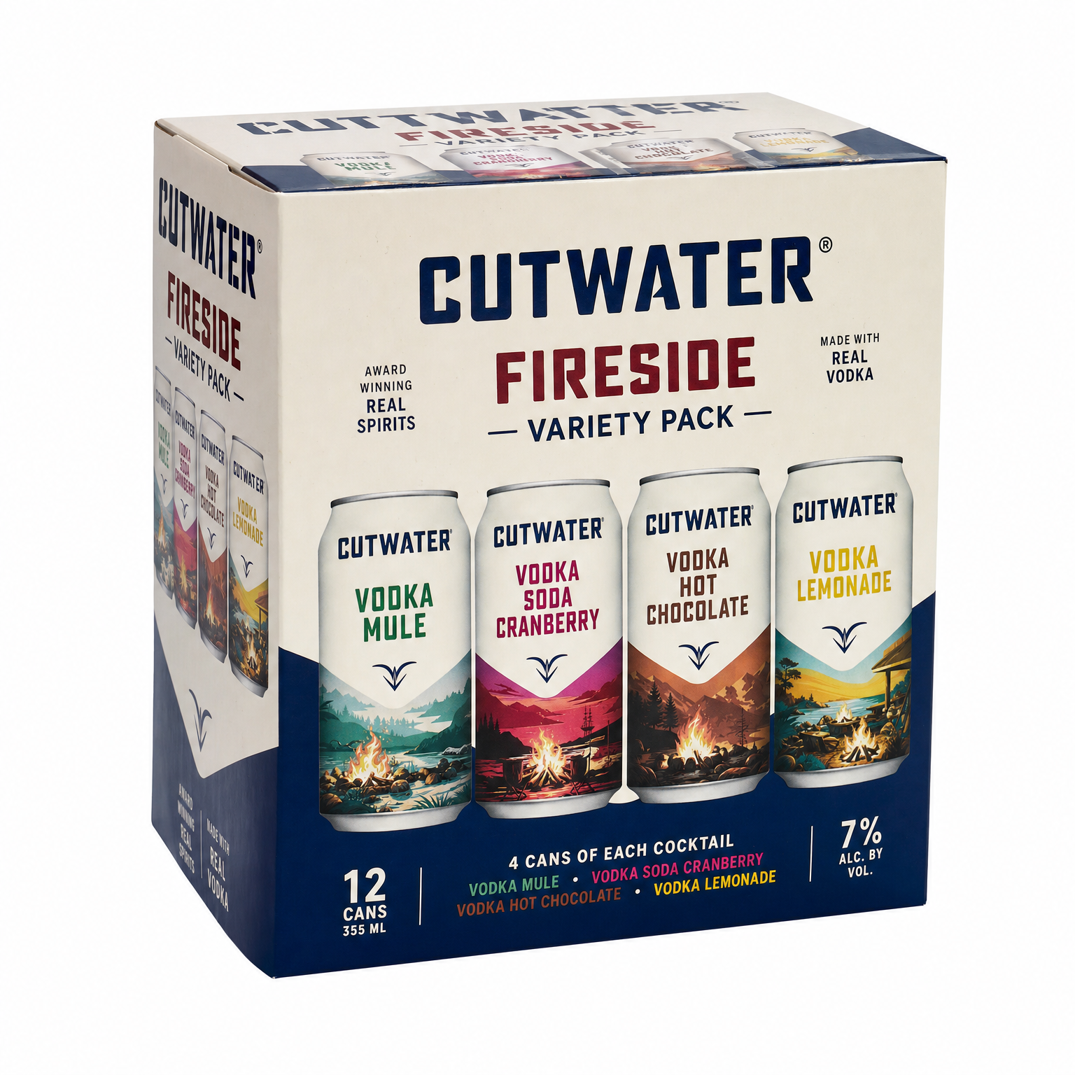 Cutwater Fireside Variety Pack 12Pk 12oz Cans