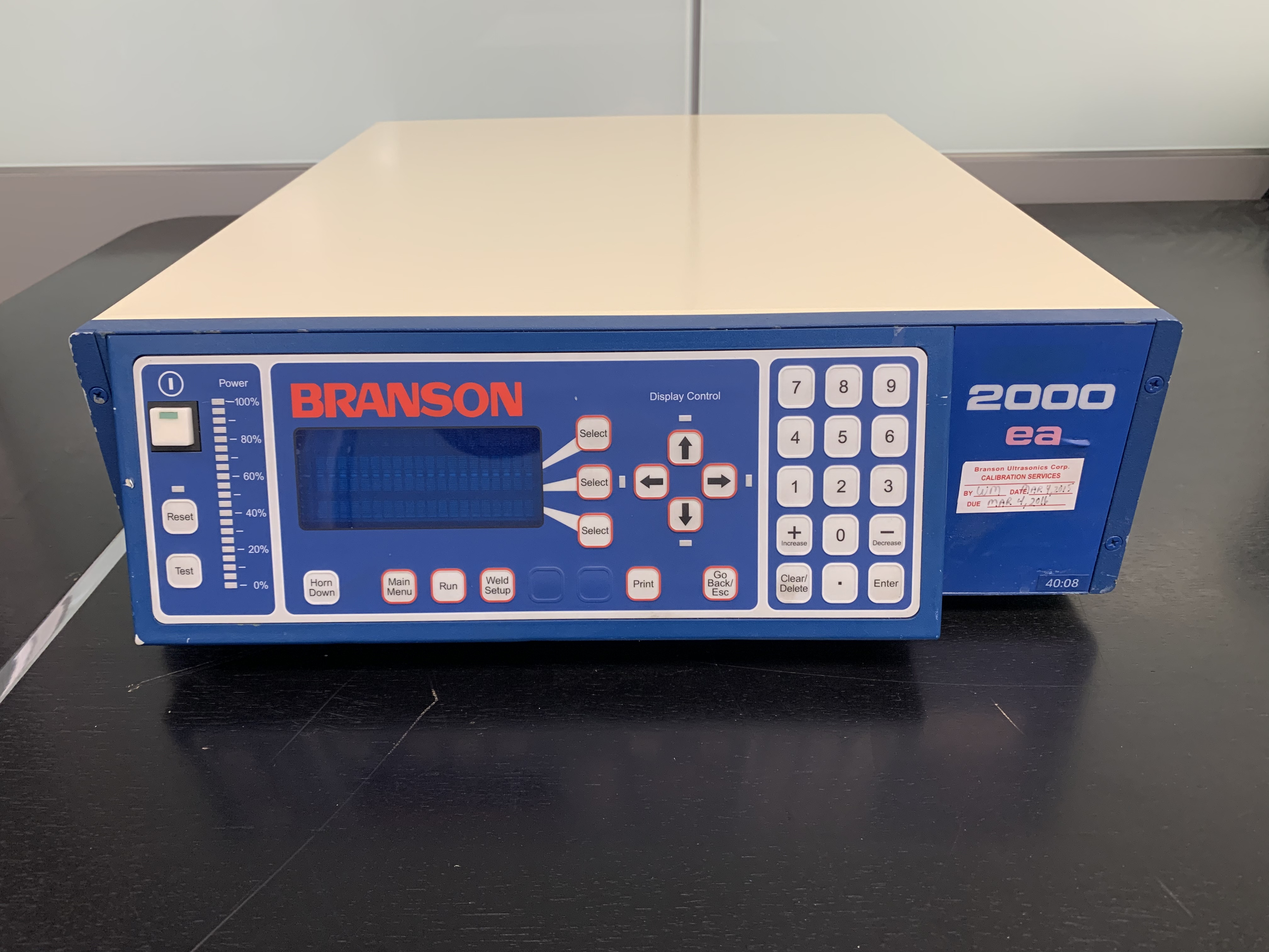Branson 2000EA (101-132-314) Power Supply