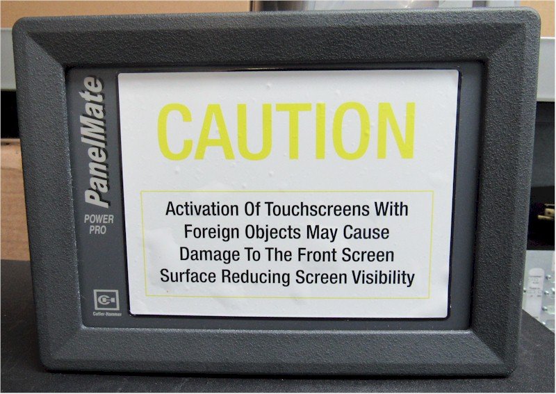 Eaton 1775T Operator Interface PanelMate 1700 7.7" Color Touch Screen Repairs