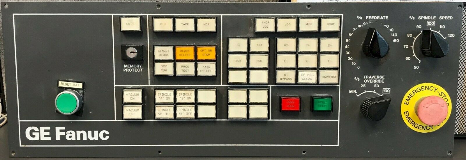 GE Fanuc 44C741056-G01 Operator Control Panel
