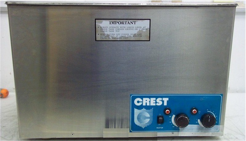 Crest Ultrasonic HT-710-3 Transducerized Tank Repairs