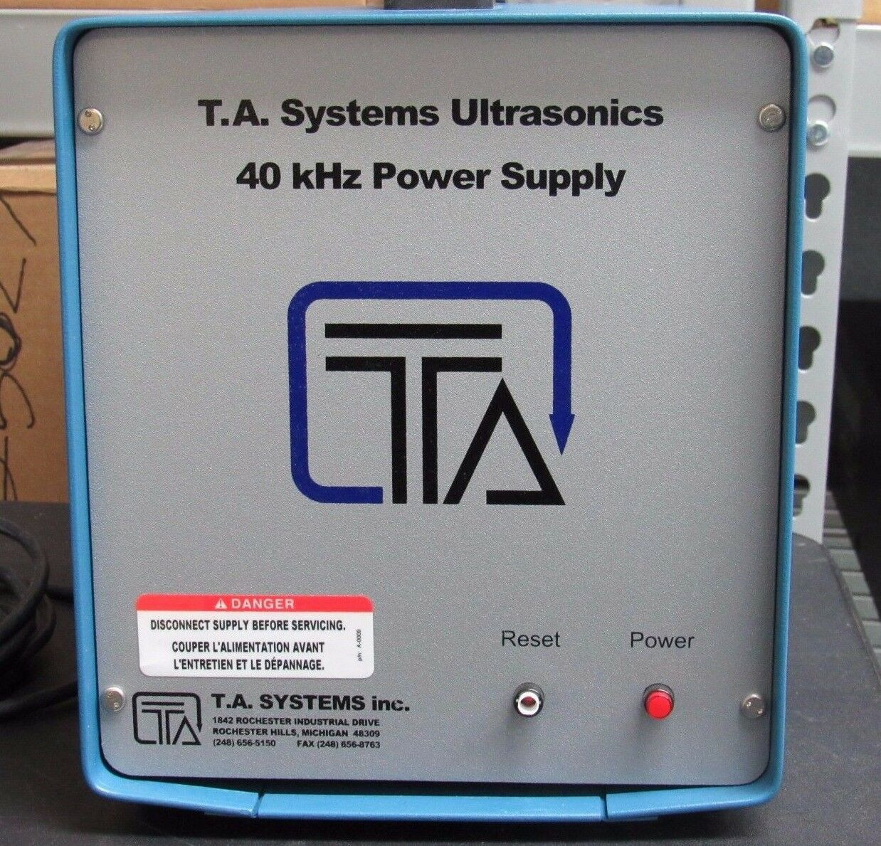 TA Systems Ultrasonics HP500 Hand Welder System