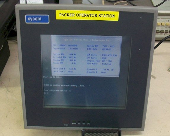 Xycom 9460 Operator Interface 115/230VAC 50/60hz Repairs