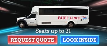 31 Passenger Limo Bus Transportation in Buffalo NY