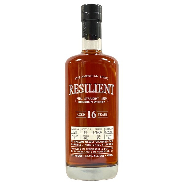 Resilient 16Yr #126 Bbn 750ml