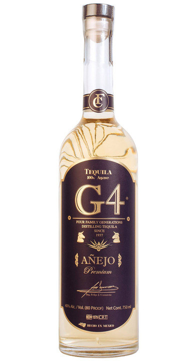 G4 Tequila Anejo 750ml