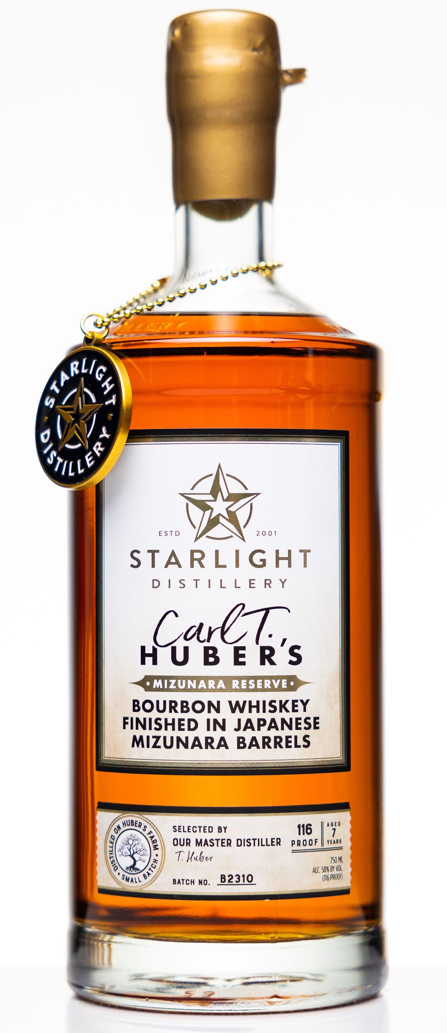 Starlight Mizunara Bourbon 750ml