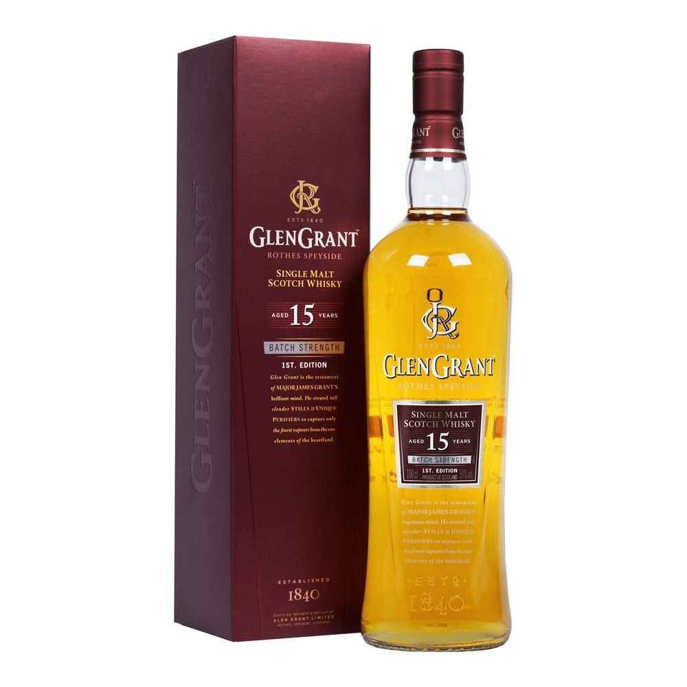 Glen Grant 15 Year Old Batch Strength 750ml