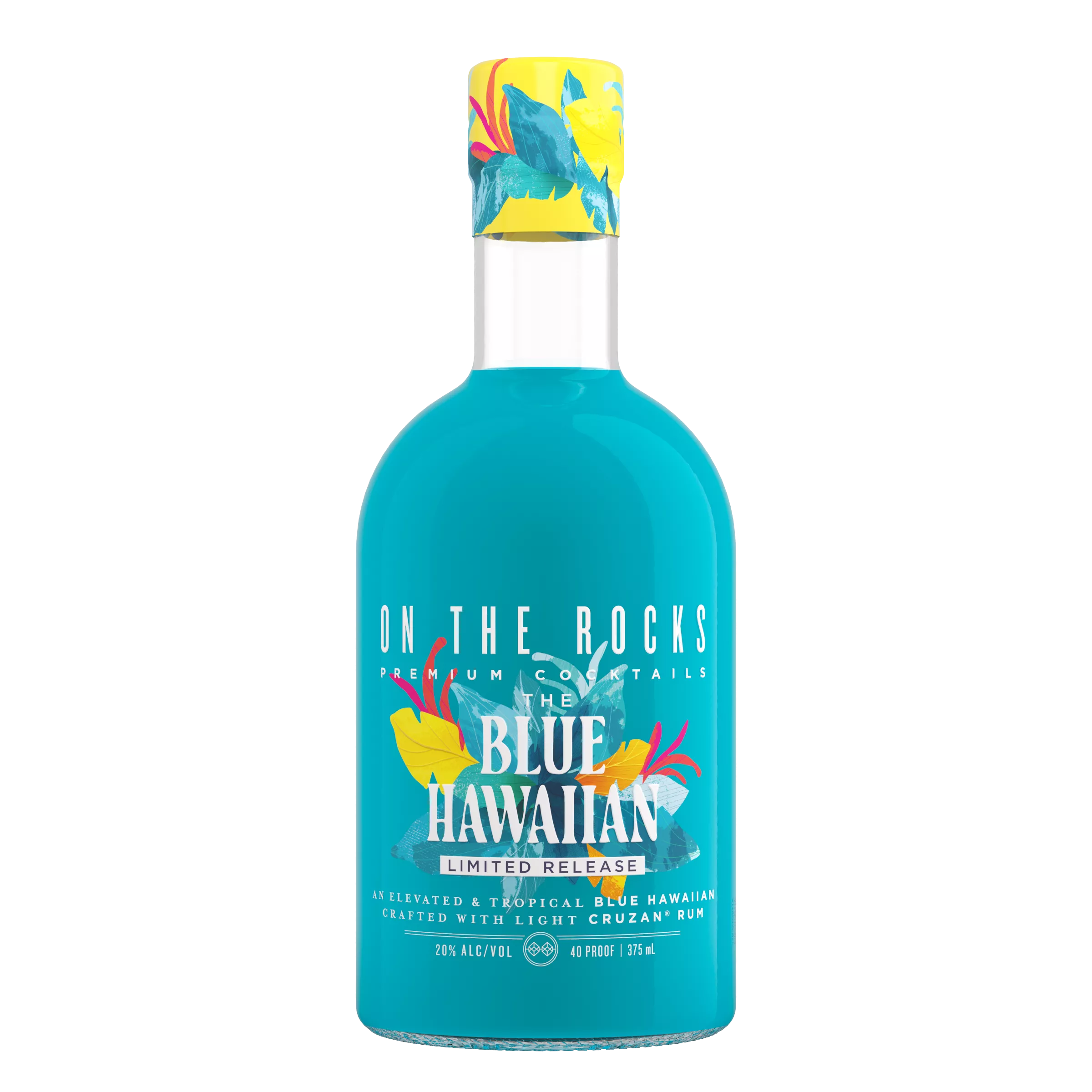 On The Rocks Blue Hawaiian 375ml