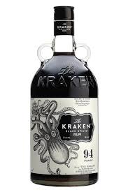 The Kraken Black Spiced Rum 750ml