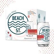 Beach St. Vodka Soda Cranberry Splash