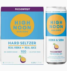 High Noon Passionfruit Tequila 4Pk