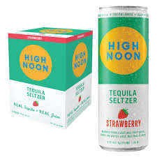 High Noon Strawberry Tequila 4Pk