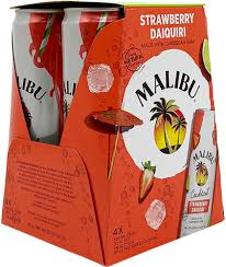 Malibu Strawberry Daiquiri 4Pk