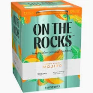 On The Rocks Mango & Mint 4 Pack 355ml