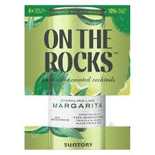On The Rocks Sparkling Lime Margarita 4 Pack / 4-355ml