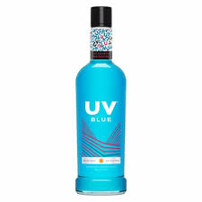 U.V.  Blue Raspberry Vodka 1L