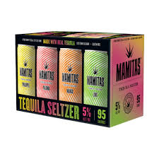 Mamitas Tequila Soda Variety Pack 8PK 12oz Cans