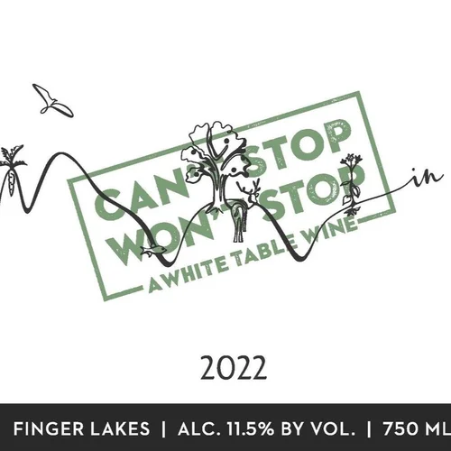 In Our Element Can't Stop Won't Stop White Table Wine 750ml