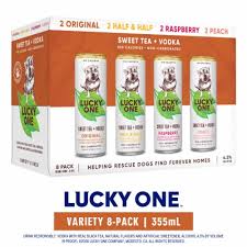Lucky One Tea & Vodka Variety Can 8Pk