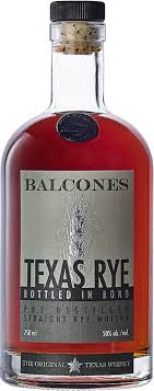 Balcones Bottled-In-Bond Texas Straight Rye 750ml