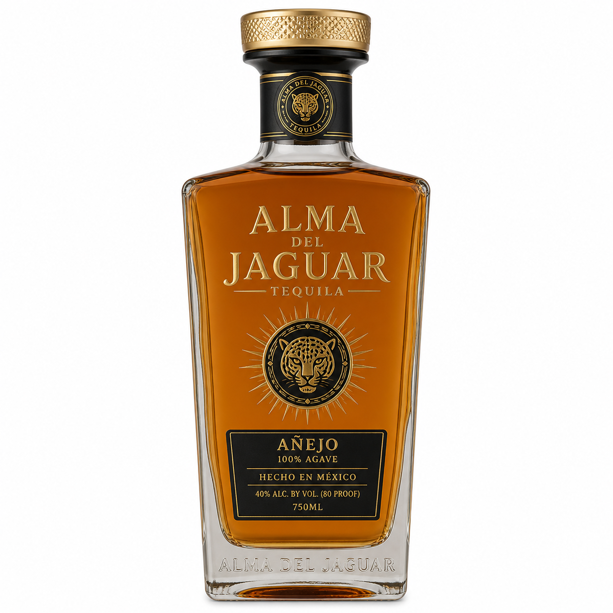 Alma Del Jaguar Añejo Tequila 750ml