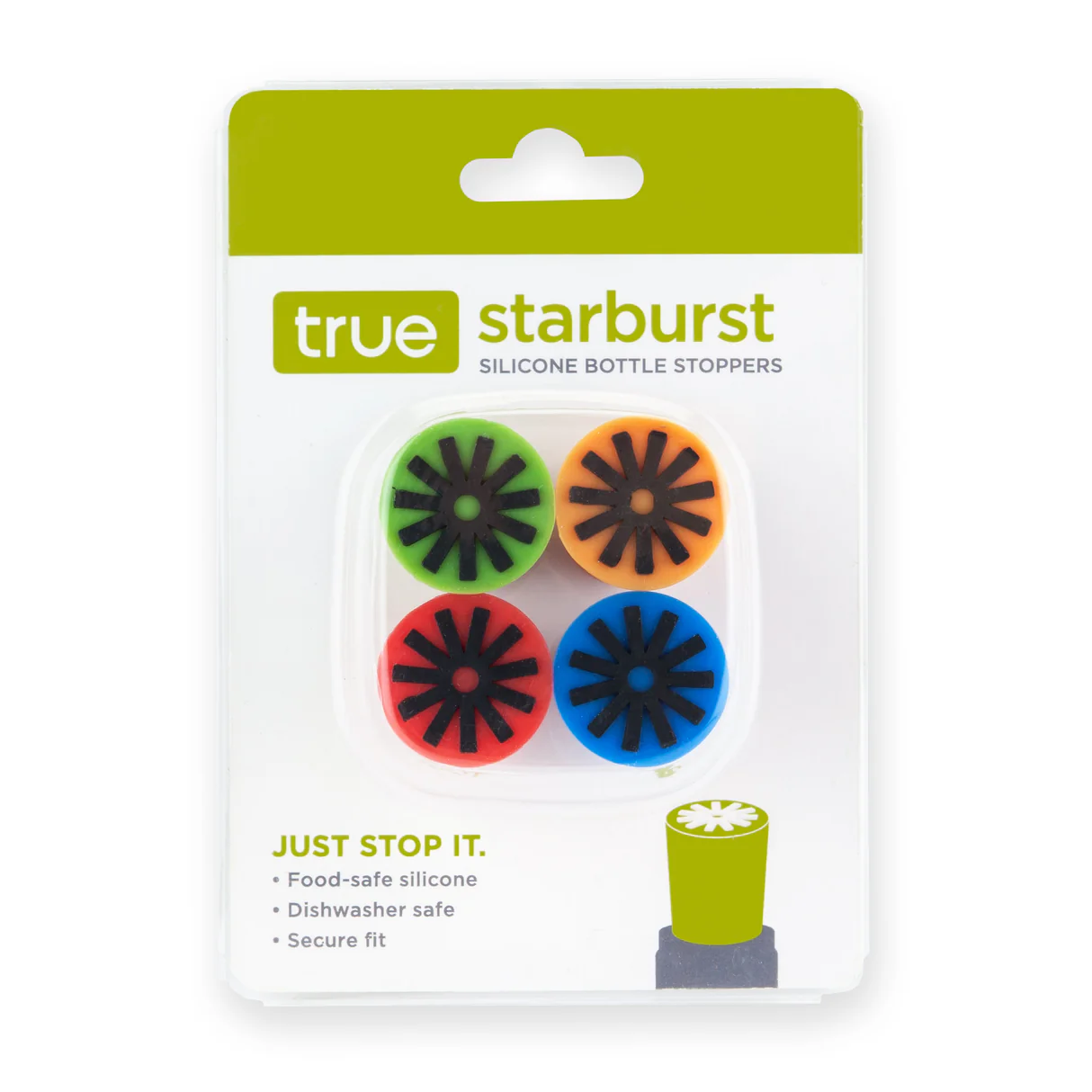 STARBURST STOPPERS 4PK