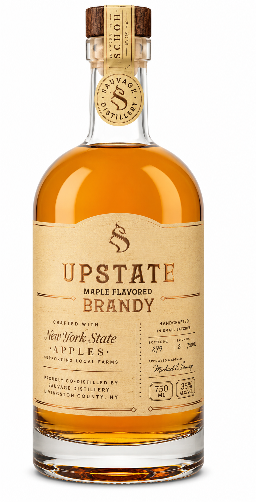 Upstate Maple Brandy 750ml