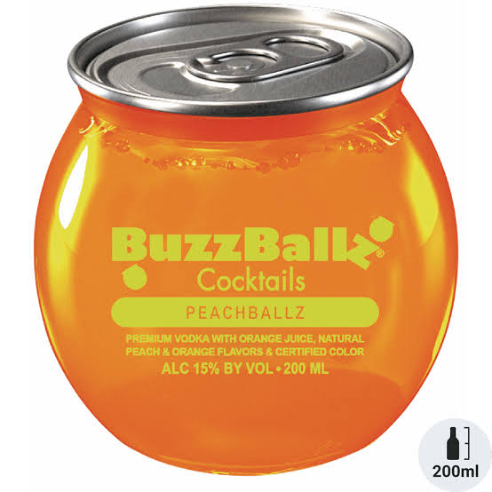 BuzzBallz Peachballz 200ml