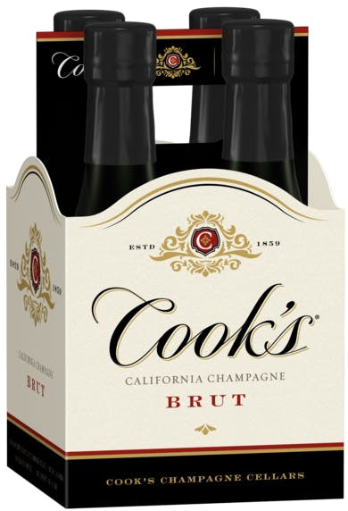 Cook's Brut 187ml 4pk