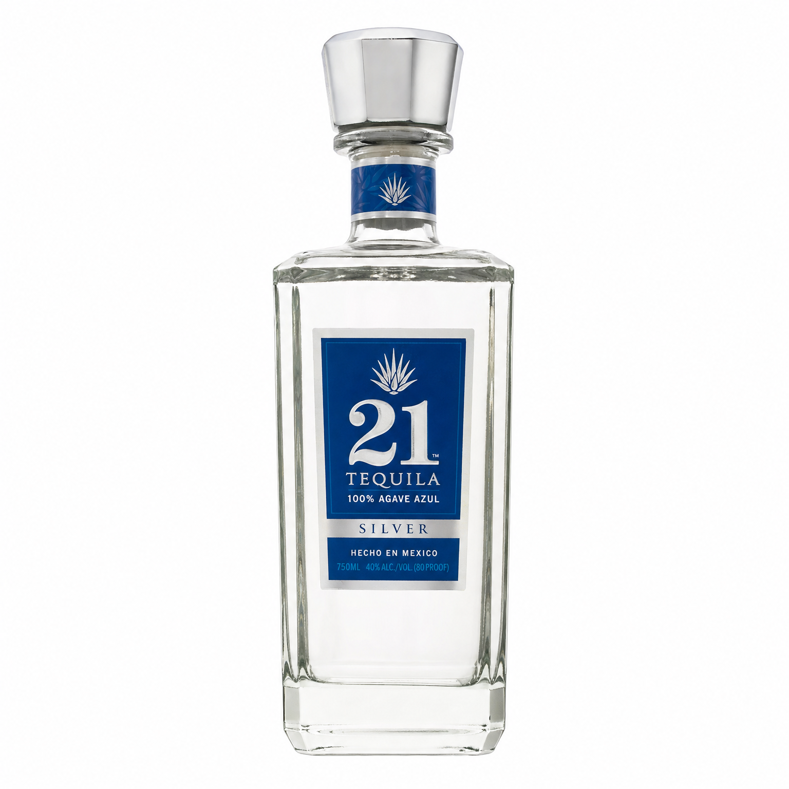 21 Tequila Silver 750ml