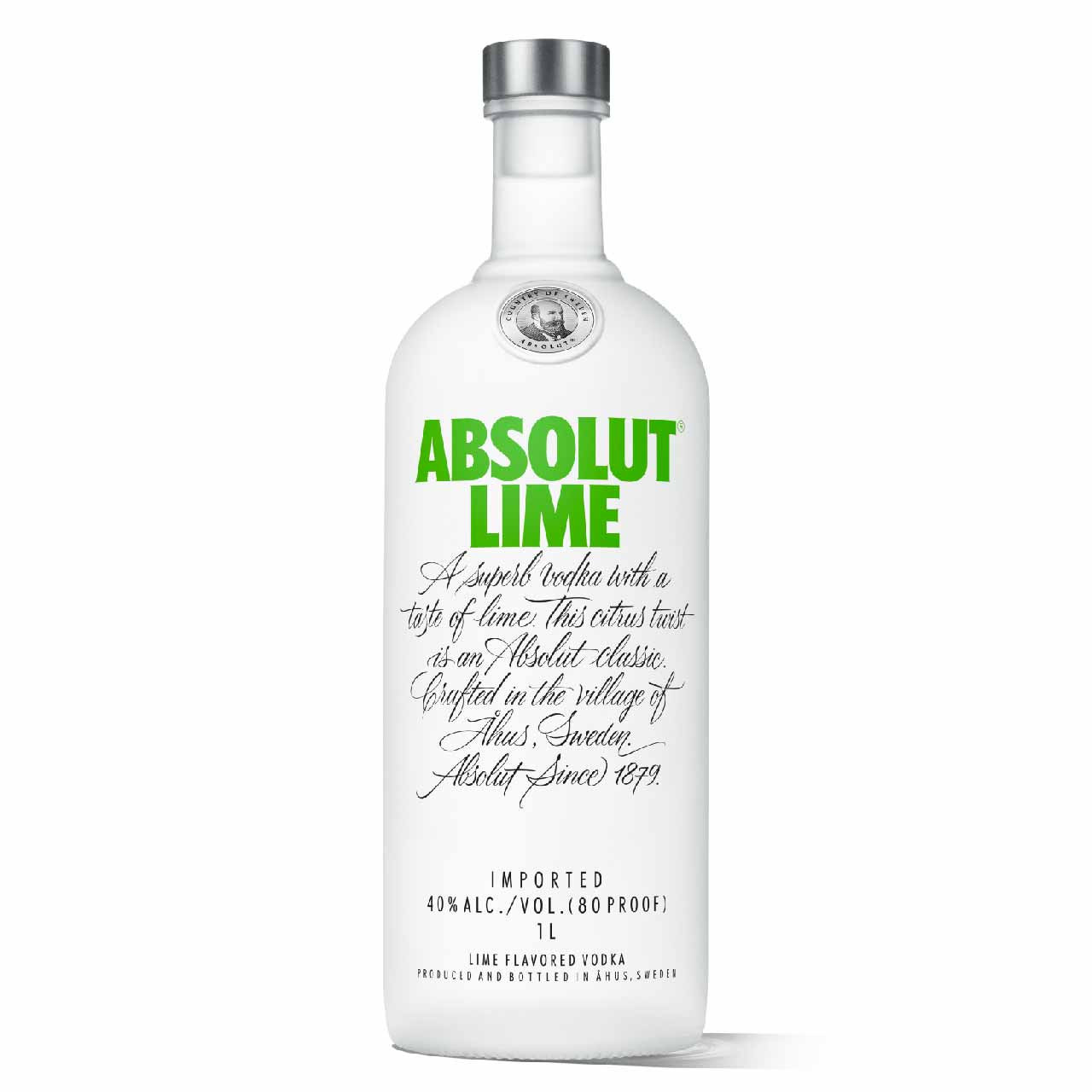Absolut Lime Vodka 1L