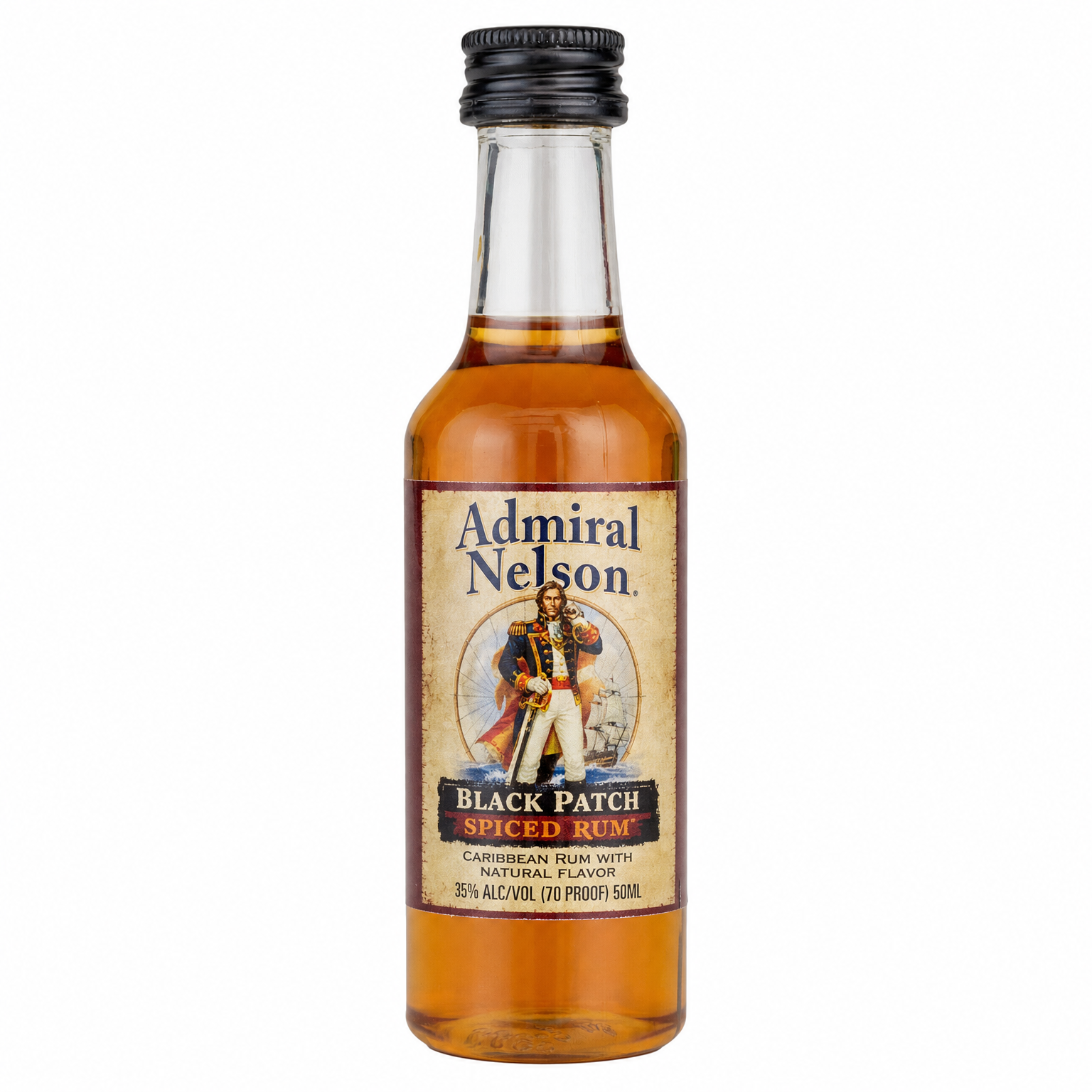 Admiral Nelson Black Patch Spiced Rum 50ml